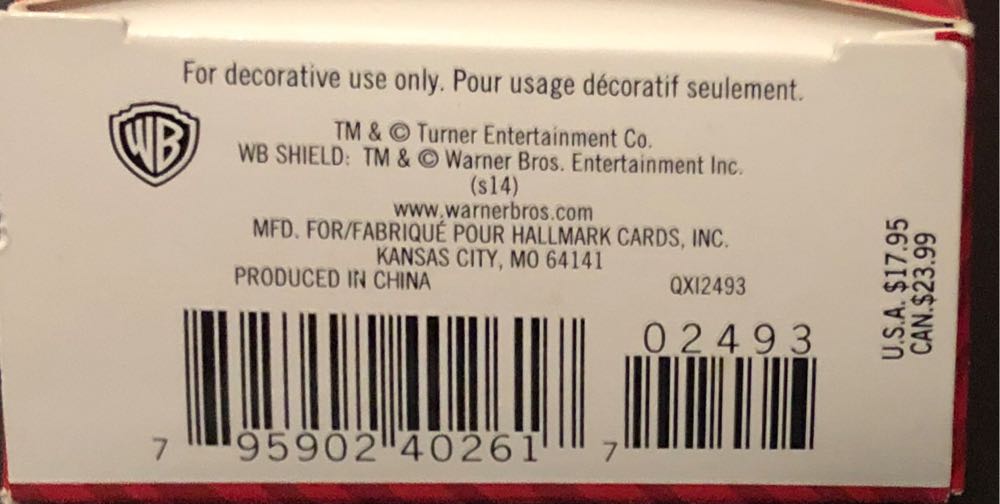 Ruby Slippers - The Wizard Of Oz (Movies & TV) ornament collectible [Barcode 795902402617] - Main Image 3