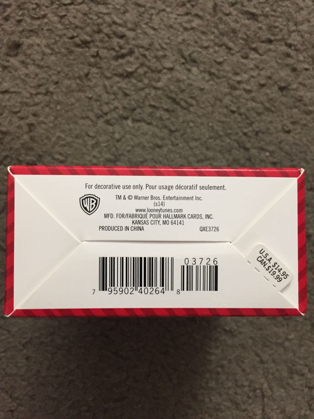 Who You Callin’ ”Chicken”? - Foghorn Leghorn - Looney Tunes (Looney Tunes) ornament collectible [Barcode 795902402648] - Main Image 3