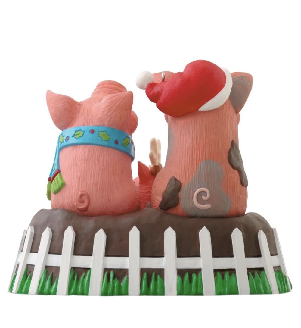 Yule Hogs - Hallmark KOC Magic (Singing Trio) ornament collectible [Barcode 795902406042] - Main Image 4
