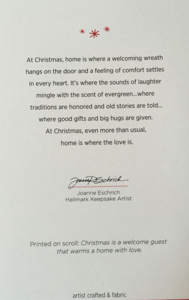 Father Christmas #11, Red & Plaid - Father Christmas (Santa) ornament collectible [Barcode 795902408336] - Main Image 2