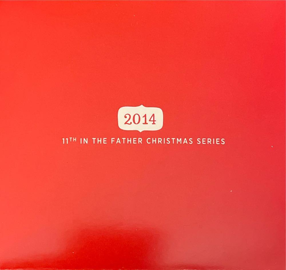 Father Christmas #11, Red & Plaid - Father Christmas (Santa) ornament collectible [Barcode 795902408336] - Main Image 4