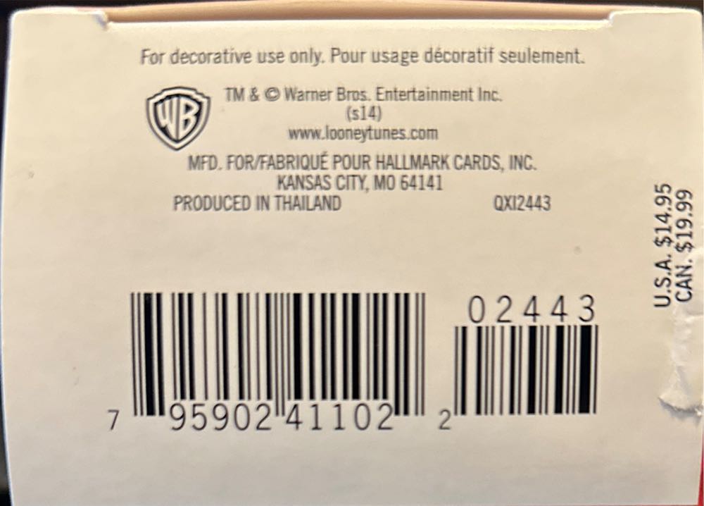 A Sticky Situation - Looney Tunes (Looney Tunes) ornament collectible [Barcode 795902411022] - Main Image 4