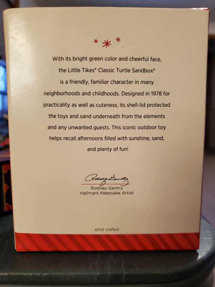 Classic Turtle Sandbox - Little Tikes (Toys & Games) ornament collectible [Barcode 795902411046] - Main Image 2