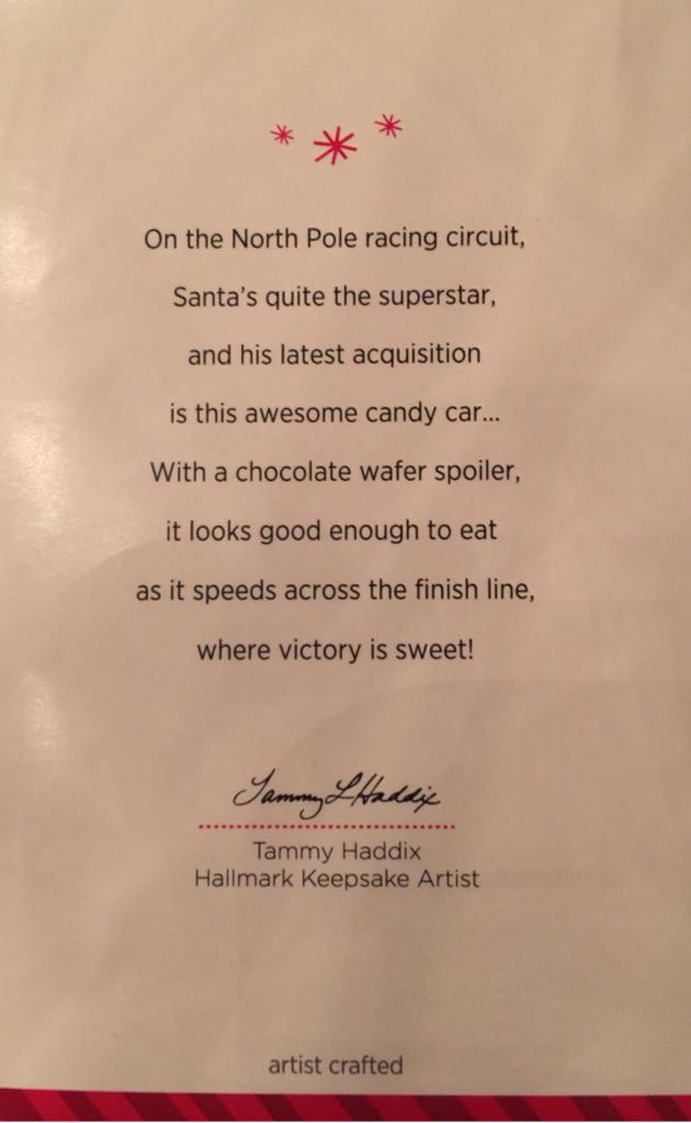 Santa’s Sweet Ride #8 - Santa’s Sweet Ride (Hallmark Keepsake Collectors Series) ornament collectible [Barcode 795902412388] - Main Image 2