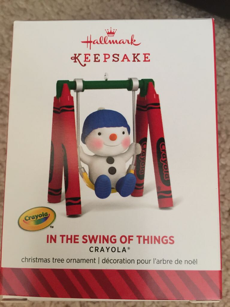 In The Swing Of Things - Crayola (Crayola) ornament collectible [Barcode 795902412470] - Main Image 1