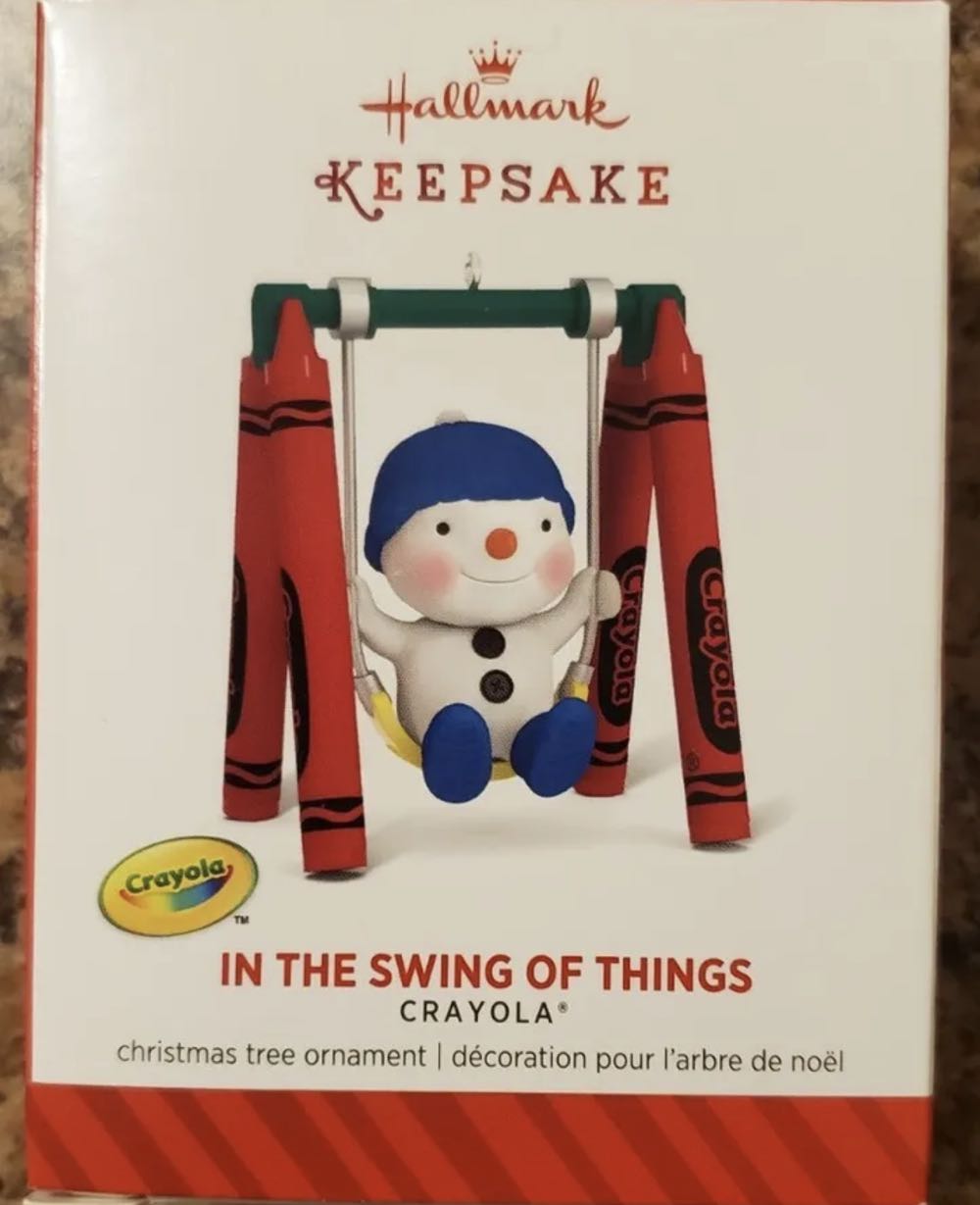 In The Swing Of Things - Crayola (Crayola) ornament collectible [Barcode 795902412470] - Main Image 3