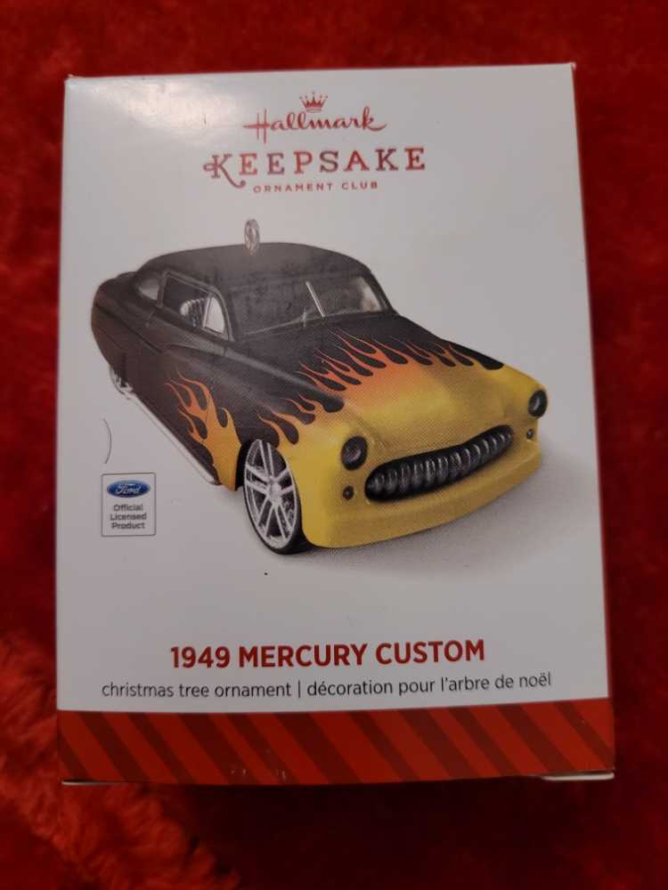 1949 Mercury Custom - Hallmark Club Member Exclusive (Cars) ornament collectible [Barcode 795902413156] - Main Image 2