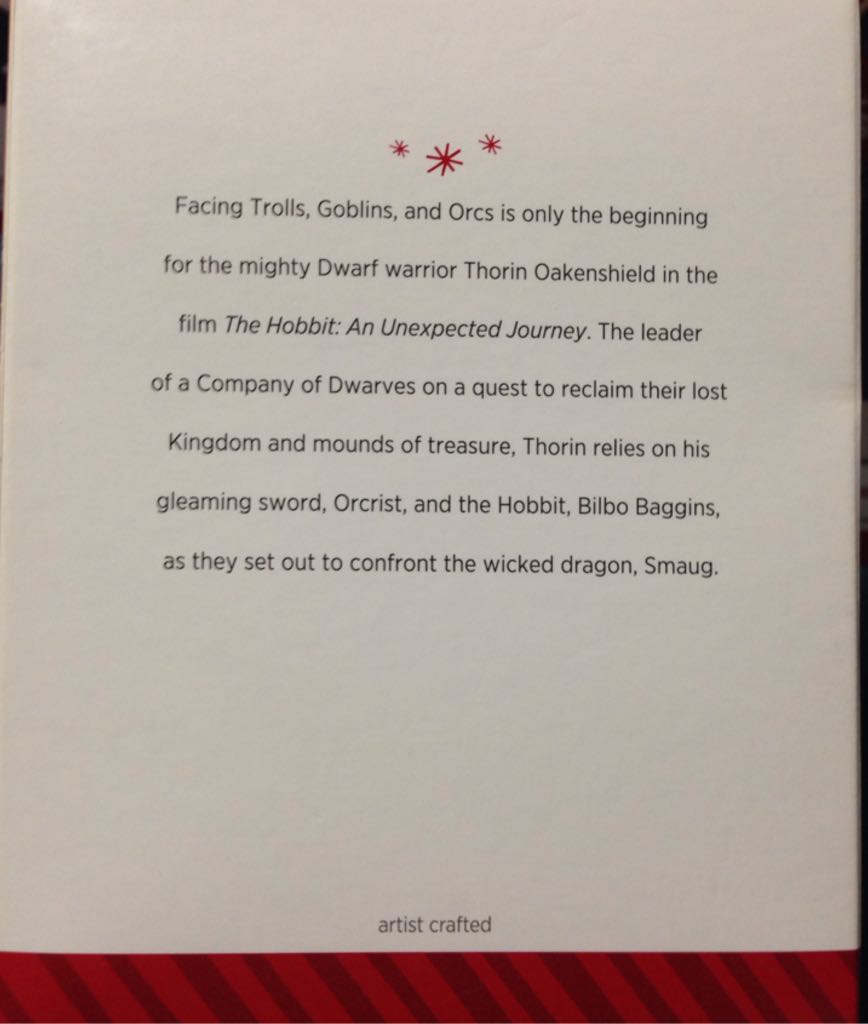 Agptek Triple Led Tea Light Warm White - The Hobbit (Movies) ornament collectible [Barcode 795902417598] - Main Image 2