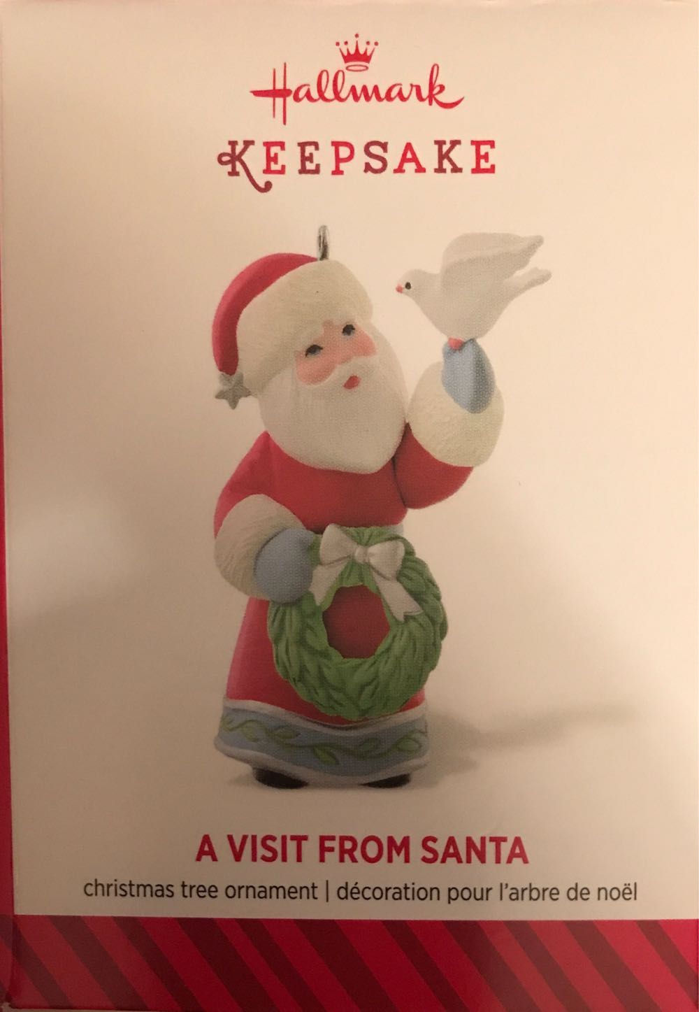 Santa Visit From Santa #6 - A Visit From Santa (Santa) ornament collectible [Barcode 795902418793] - Main Image 3
