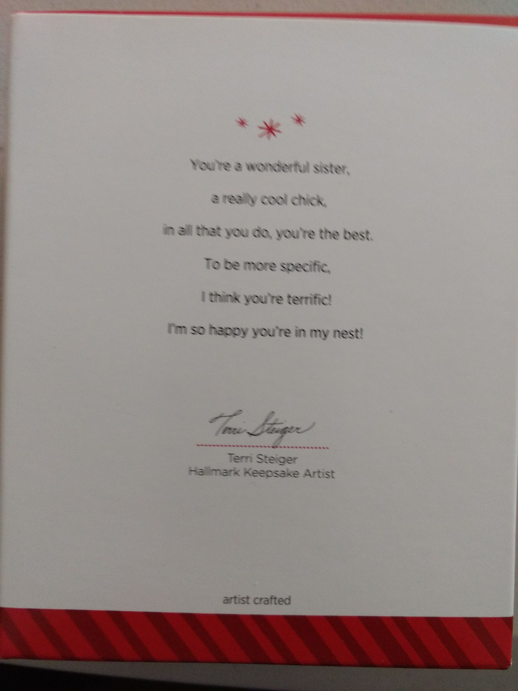 Sisters 2014 - Sisters (Family) ornament collectible [Barcode 795902418991] - Main Image 2