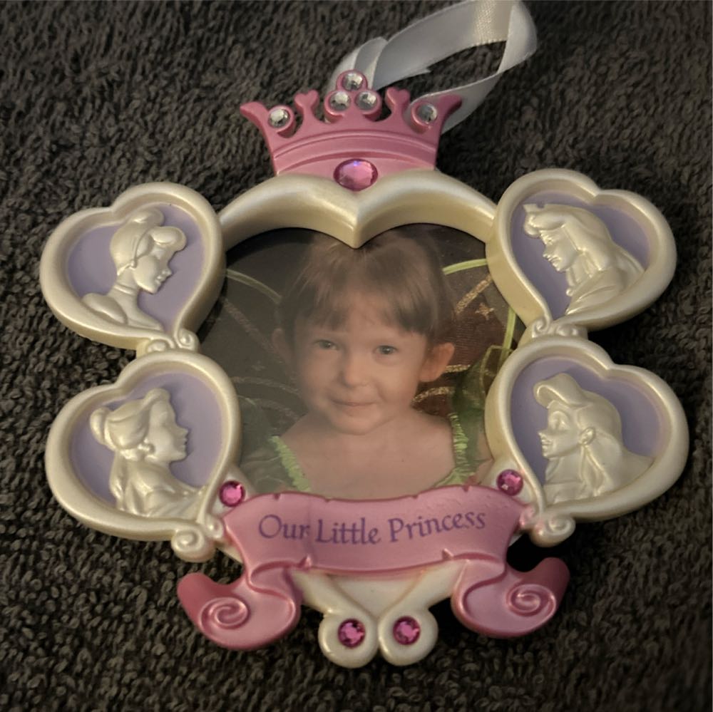 Our Little Princess - Disney Princess (Disney Picture Ornament) ornament collectible [Barcode 795902419110] - Main Image 3
