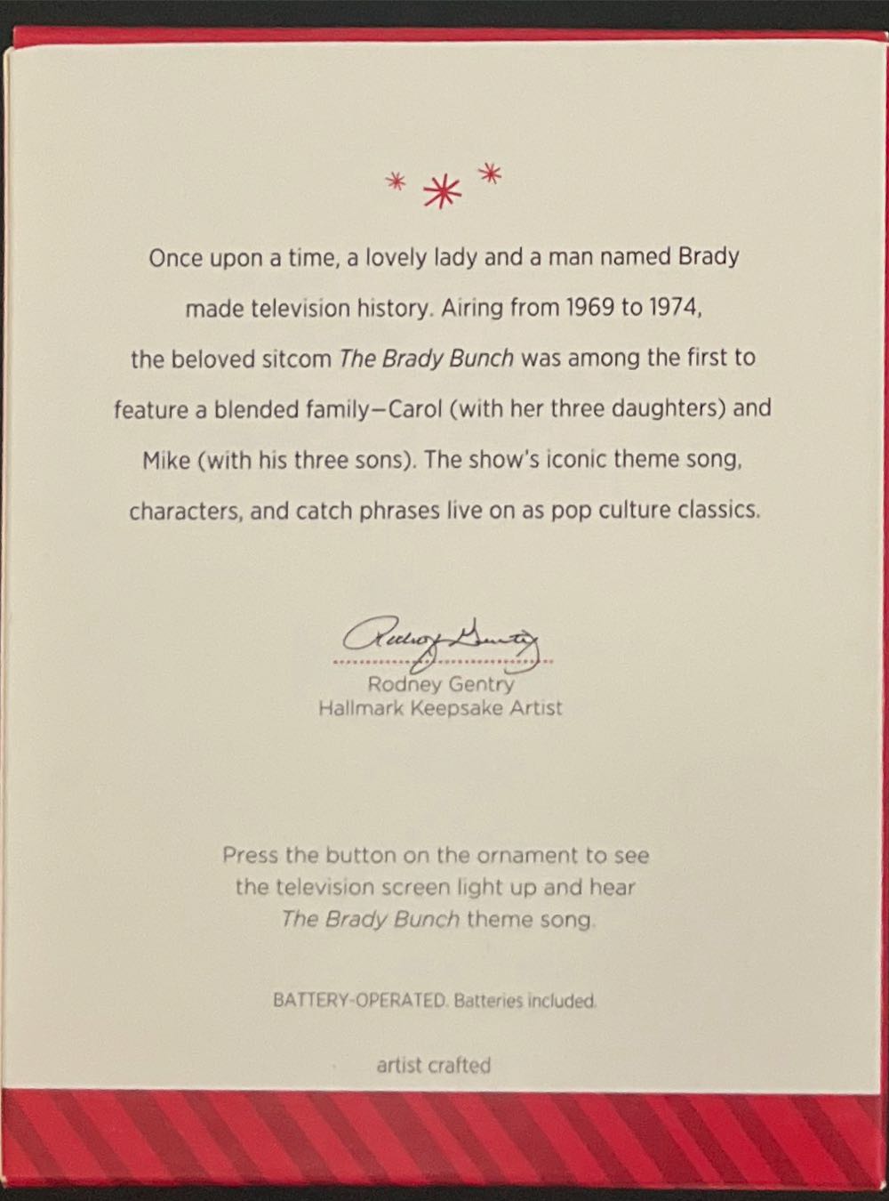 Brady Bunch, The - Movies (TV Shows) ornament collectible [Barcode 795902419639] - Main Image 4