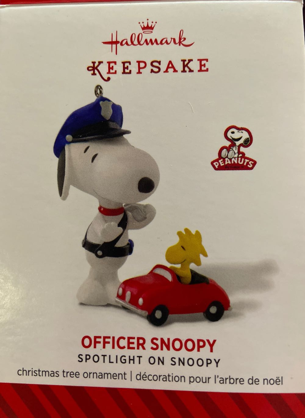 SOS#17 Officer Snoopy - Spotlight On Snoopy (Snoopy) ornament collectible [Barcode 795902420437] - Main Image 2