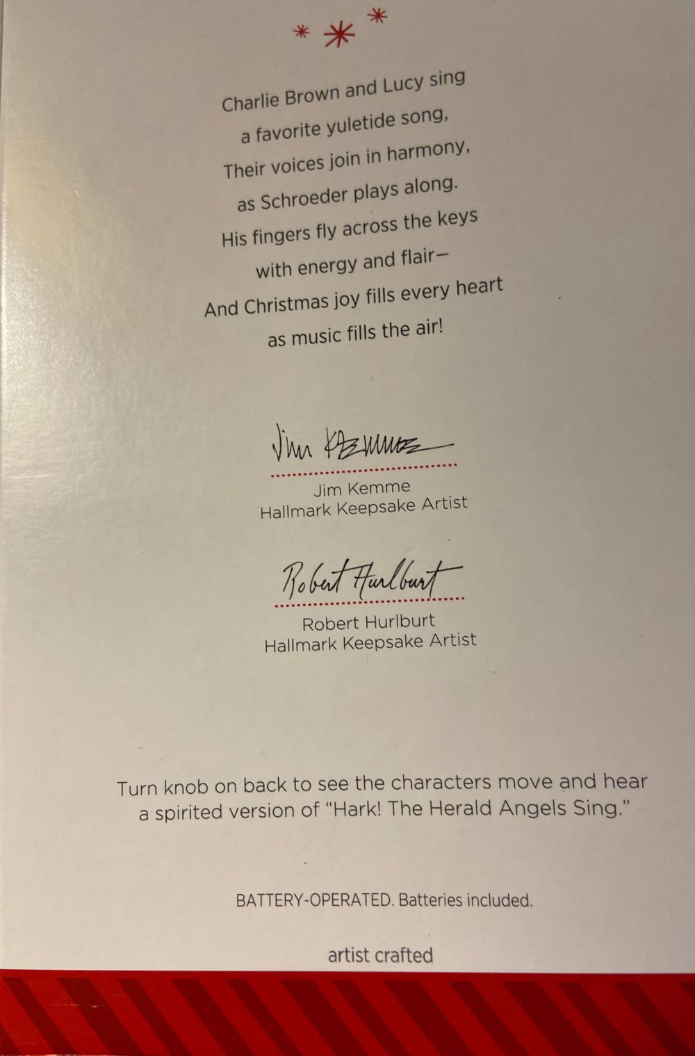 Hark! Music Fills the Air! - The Peanuts Gang (Peanuts) ornament collectible [Barcode 795902421250] - Main Image 3