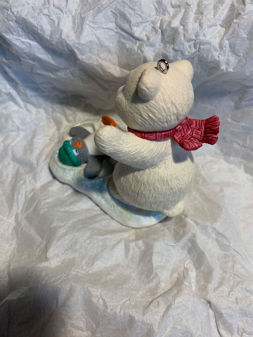 Snowball & Tuxedo #14 (2014) Snow Angel Team - Snowball & Tuxedo (Polar Bear & Penguin) ornament collectible [Barcode 795902422103] - Main Image 4