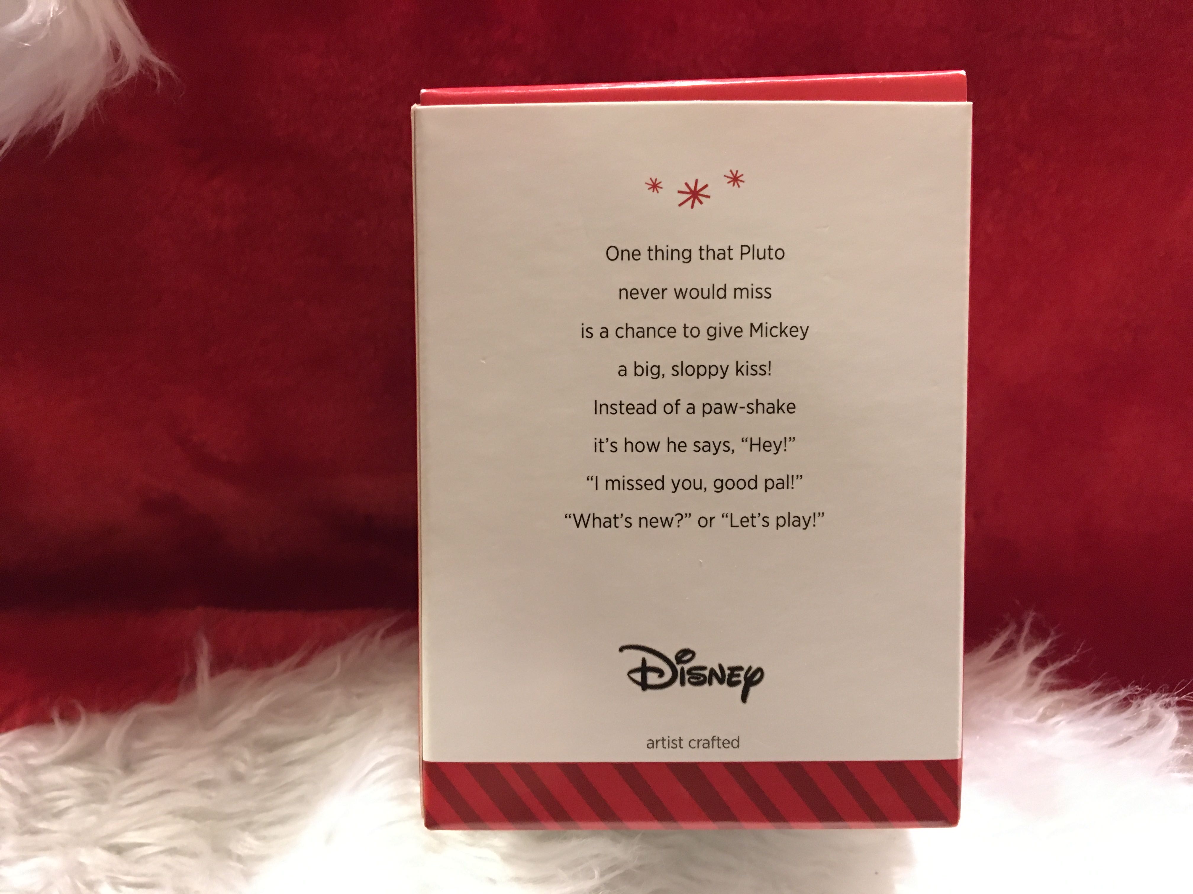 Best Pals Mickey And Pluto - Disney Mickey And Pluto (Disney) ornament collectible [Barcode 795902422127] - Main Image 2