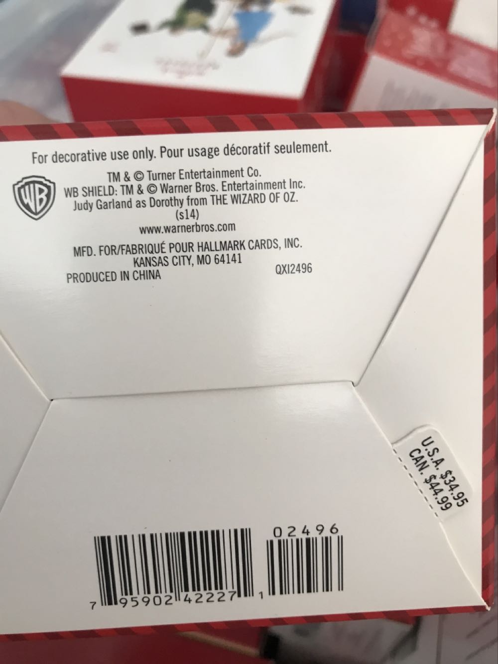 Oz: “THERE’S NO PLACE LIKE HOME” - The Wizard of Oz - Emerald City (MAGIC: Sound & Motion) ornament collectible [Barcode 795902422271] - Main Image 3