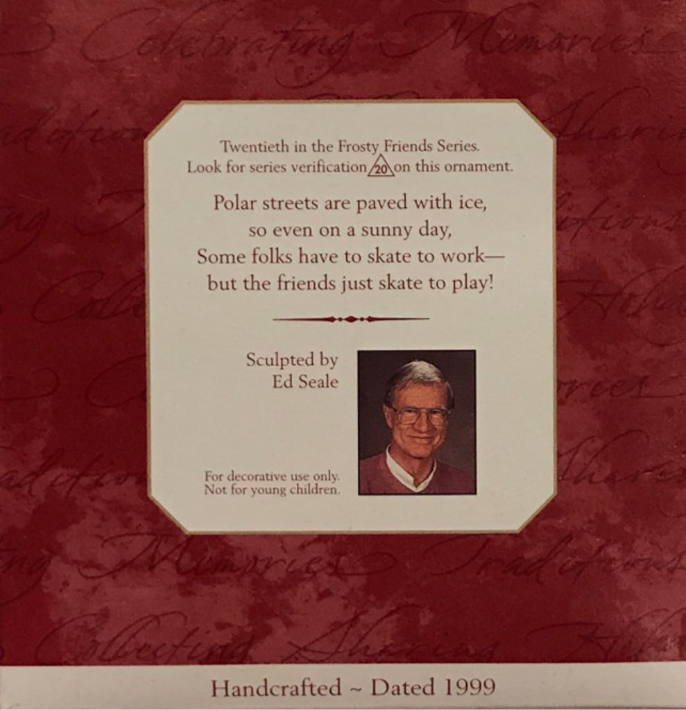 Frosting Friends Frosty Pole - Frosty Friends (Frosty Friends) ornament collectible [Barcode 015012492255] - Main Image 2