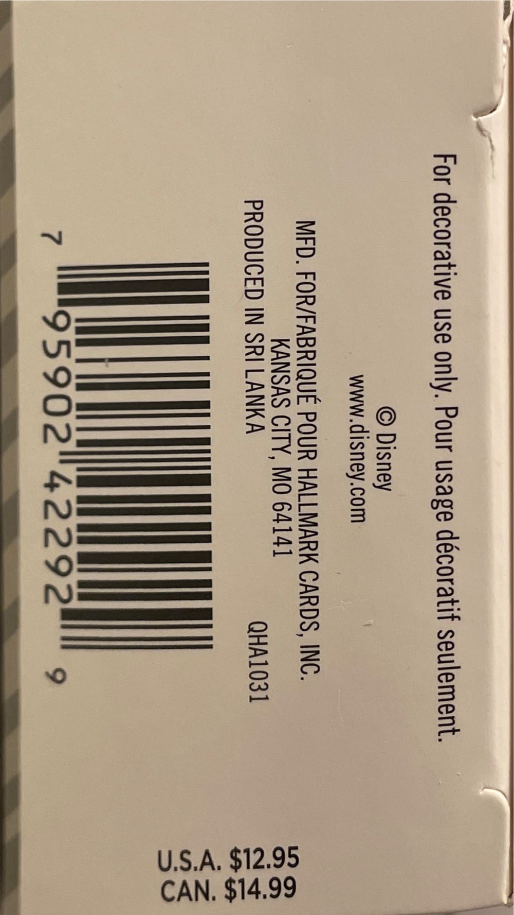 Daisy Duck Hallmark Keepsake Ornament “A Drink From Daisy” - Mickey & Friends (A Year Of Disney Magic) ornament collectible [Barcode 795902422929] - Main Image 3