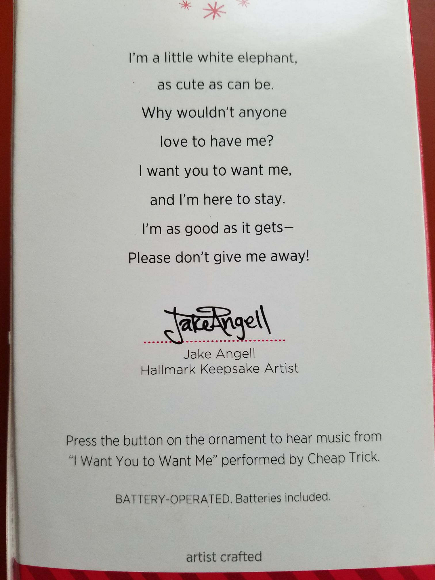 I Want You To Want Me - Animals (Animals) ornament collectible [Barcode 795902423032] - Main Image 2