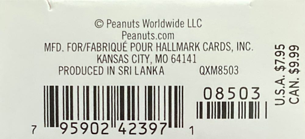 Miniature Peanuts Winter Fun With Snoopy #17 (2014) 🐶 - Winter Fun With Snoopy (Peanuts Miniature) ornament collectible [Barcode 795902423971] - Main Image 3