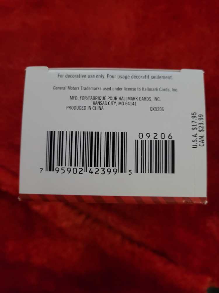 CAC#24 1970 Buick GSX - Classic American Cars (Cars) ornament collectible [Barcode 795902423995] - Main Image 4