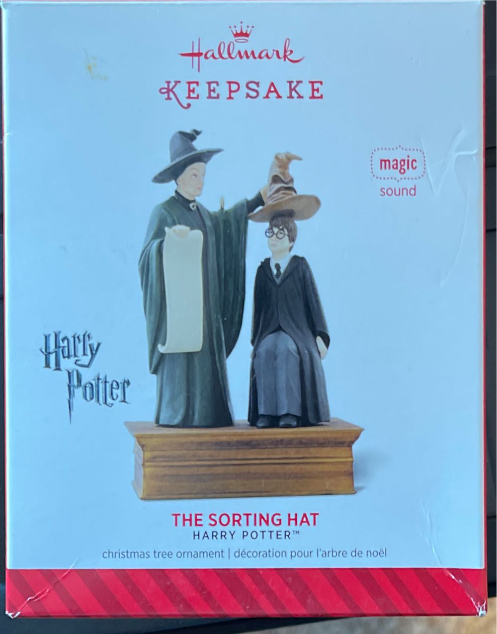 The Sorting Hat - Keepsake (Harry Potter) ornament collectible [Barcode 795902424220] - Main Image 3