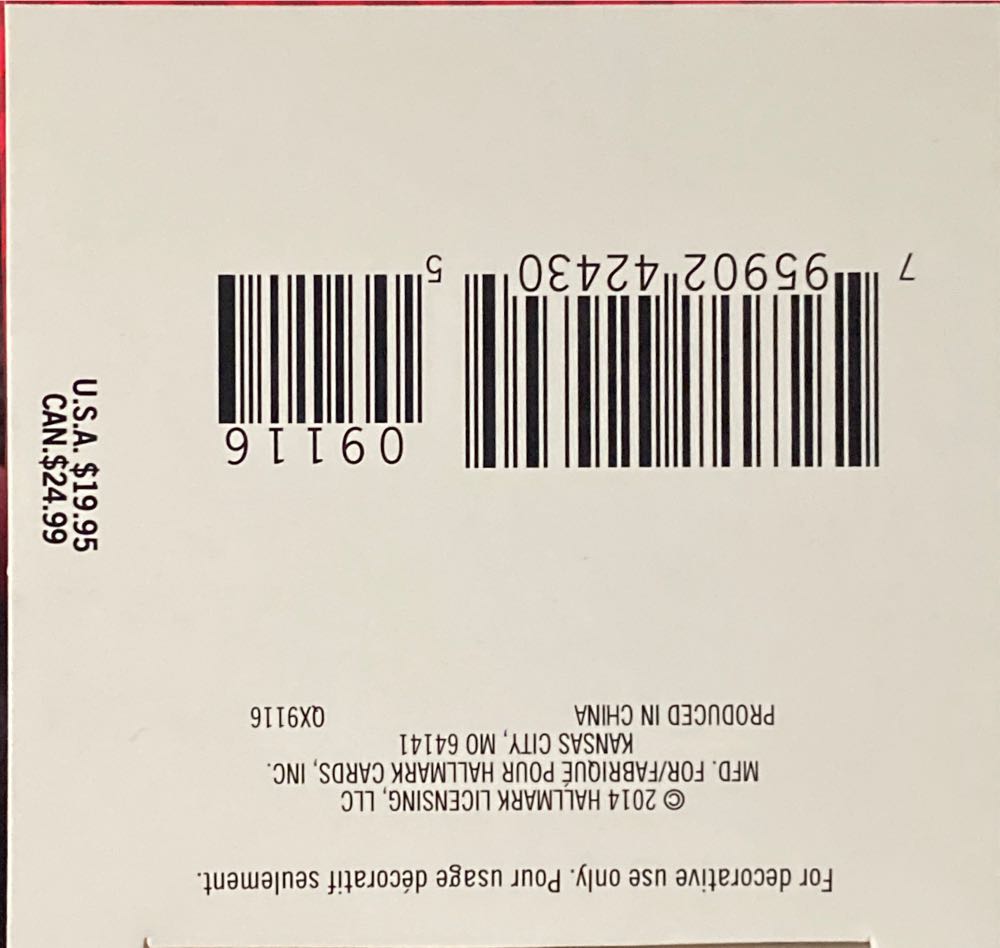 Noelville Fire Station  - Noelville (Noelville) ornament collectible [Barcode 795902424305] - Main Image 4