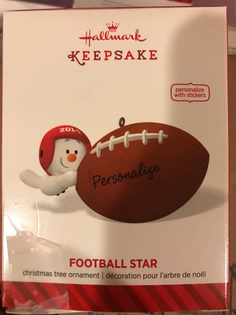 Nacho - 2014 - Football Star  ornament collectible [Barcode 795902424428] - Main Image 1