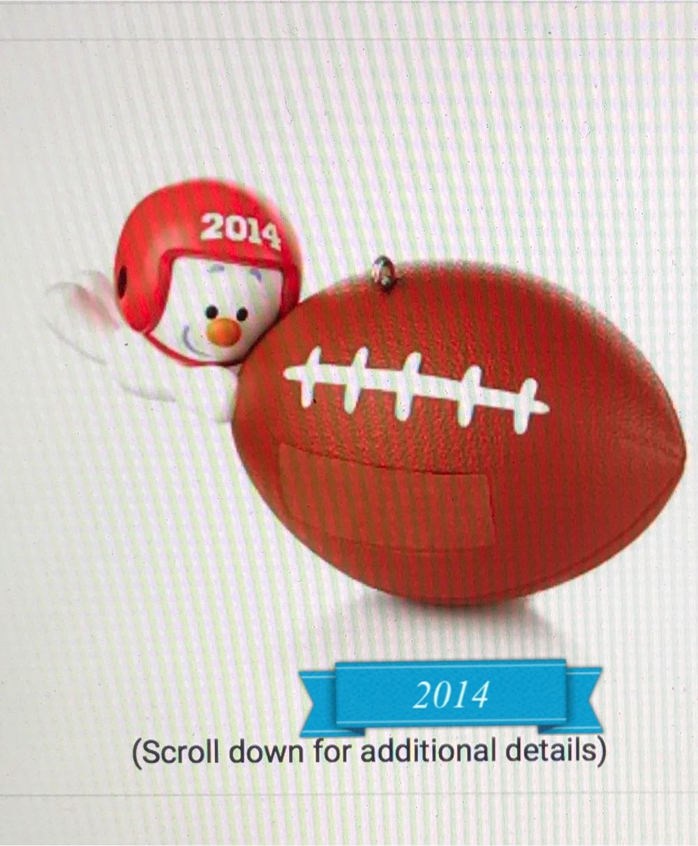 Nacho - 2014 - Football Star  ornament collectible [Barcode 795902424428] - Main Image 2