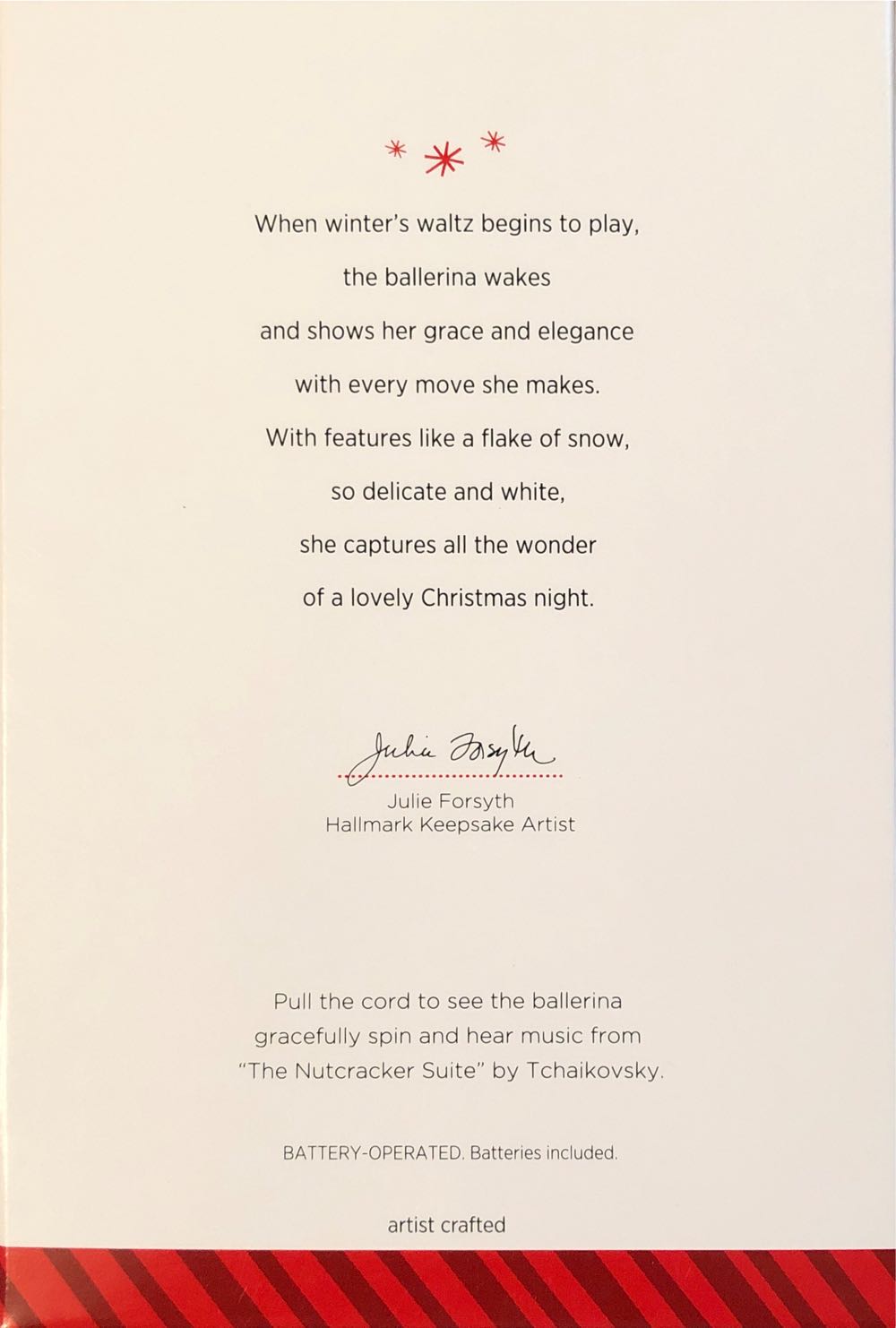 2014 Winter’s Waltz - Other (Ballet) ornament collectible [Barcode 795902424459] - Main Image 2
