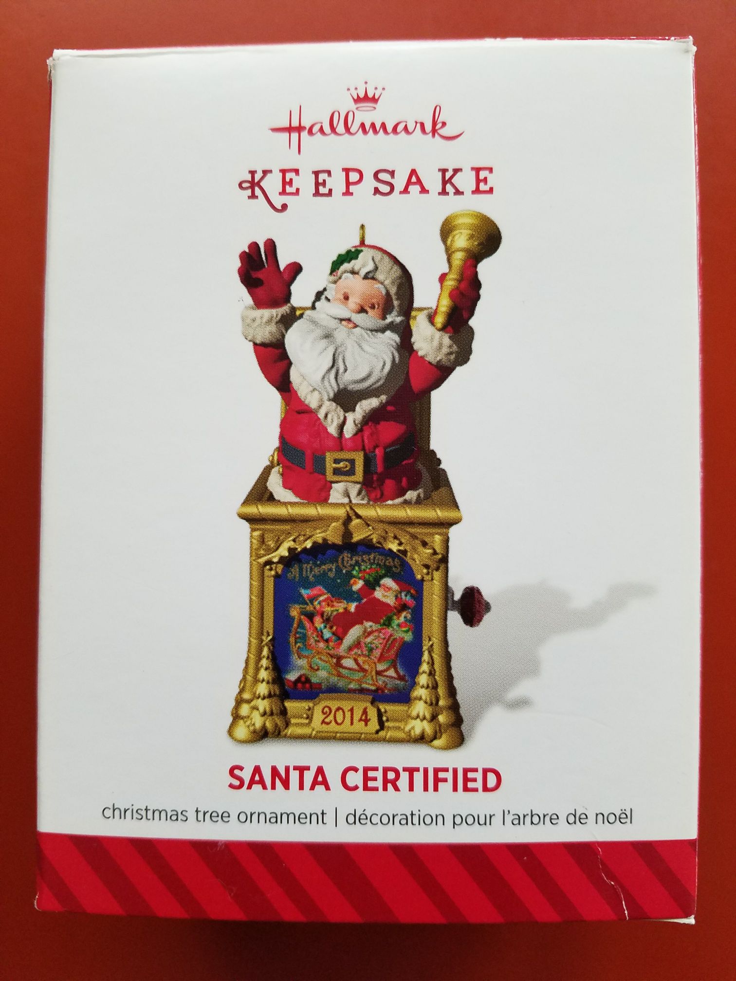 Santa Certified #2 - Santa Certified (Santa Certified Toys) ornament collectible [Barcode 795902425975] - Main Image 1