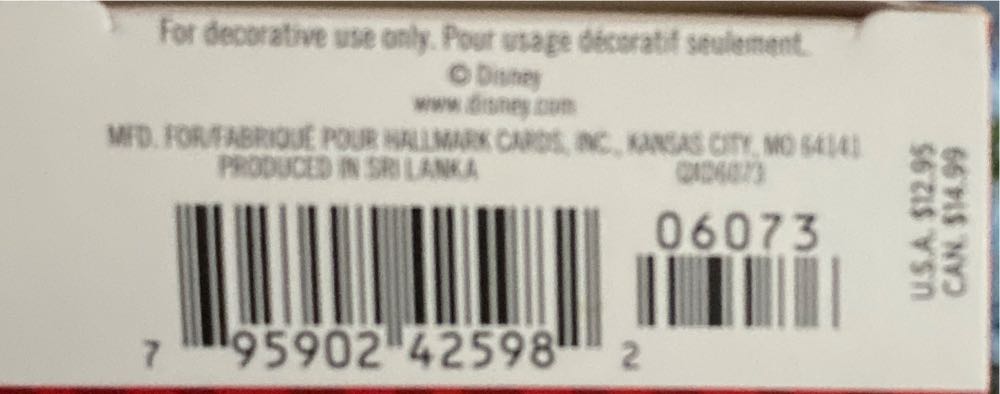 Minnie Mouse - SPA LA LA! - Minnie Mouse (Disney) ornament collectible [Barcode 795902425982] - Main Image 4