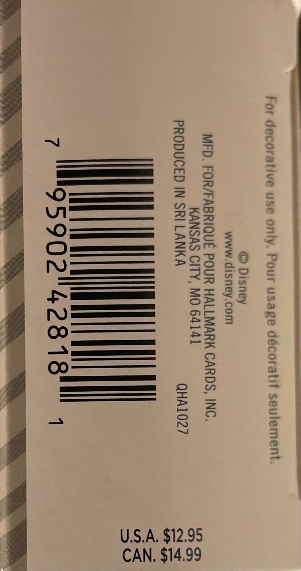 Mickey’s New Year - A Year Of Disney Magic (Disney - Mickey & Friends) ornament collectible [Barcode 795902428181] - Main Image 4