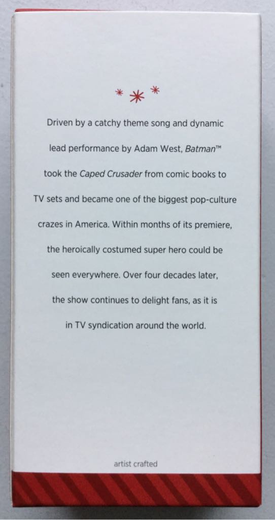 Holy Hit TV Show, Batman! - Batman ’66 (DC Superheroes) ornament collectible [Barcode 795902429287] - Main Image 2