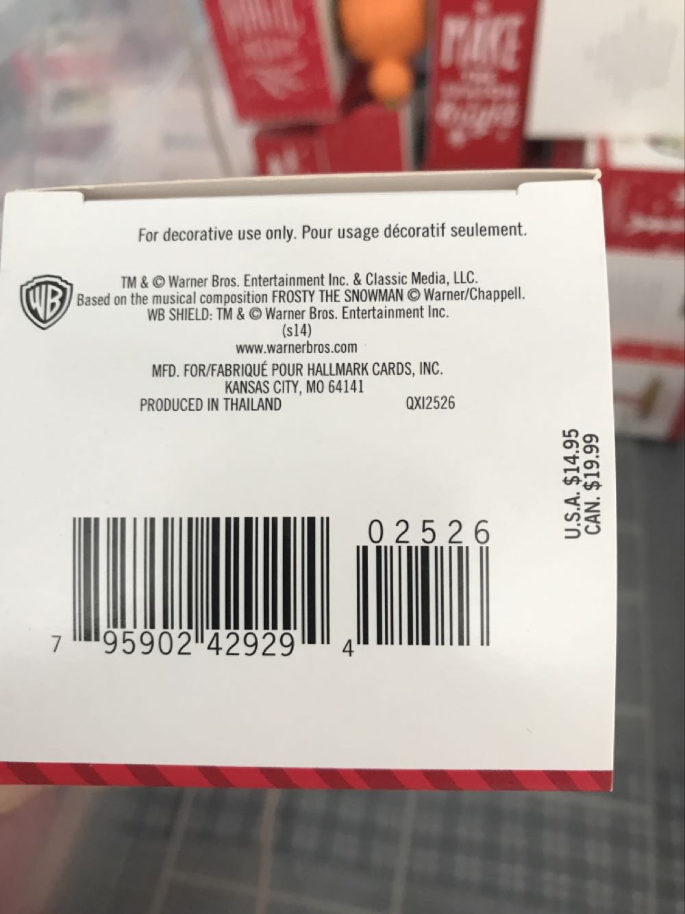 Frosty The Snowman - A Frosty Parade - Frosty The Snowman (Movies & TV) ornament collectible [Barcode 795902429294] - Main Image 3