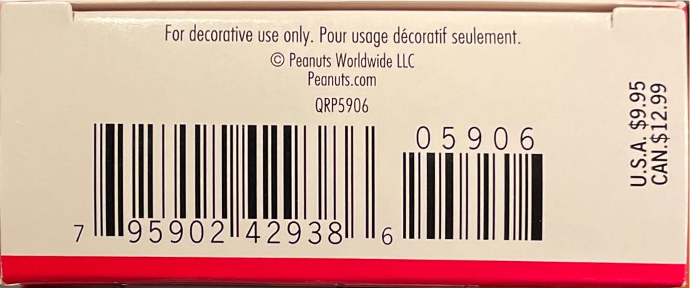 DTT Lucy - Minis (Peanuts) ornament collectible [Barcode 795902429386] - Main Image 3