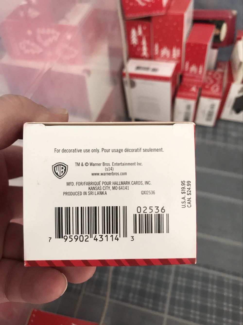 2014 Squirrel! - National Lampoon’s Christmas Vacation (Magic - Sound) ornament collectible [Barcode 795902431143] - Main Image 3