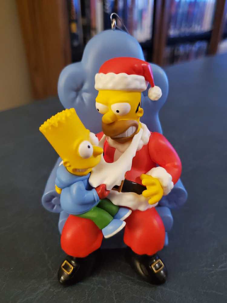 D’Oh! Ho! Ho! - The Simpsons (Chairs) ornament collectible [Barcode 795902432294] - Main Image 3