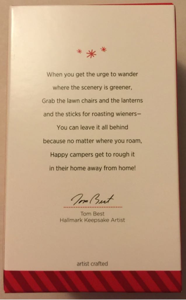 Happy Campers - Happy Campers (Camping) ornament collectible [Barcode 795902434076] - Main Image 2