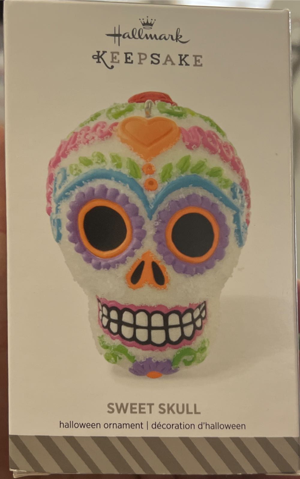 Sweet Skull  (Halloween) ornament collectible [Barcode 795902434182] - Main Image 2