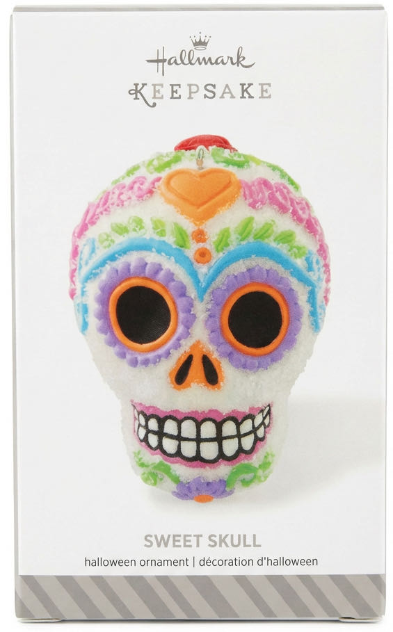 Sweet Skull  (Halloween) ornament collectible [Barcode 795902434182] - Main Image 4