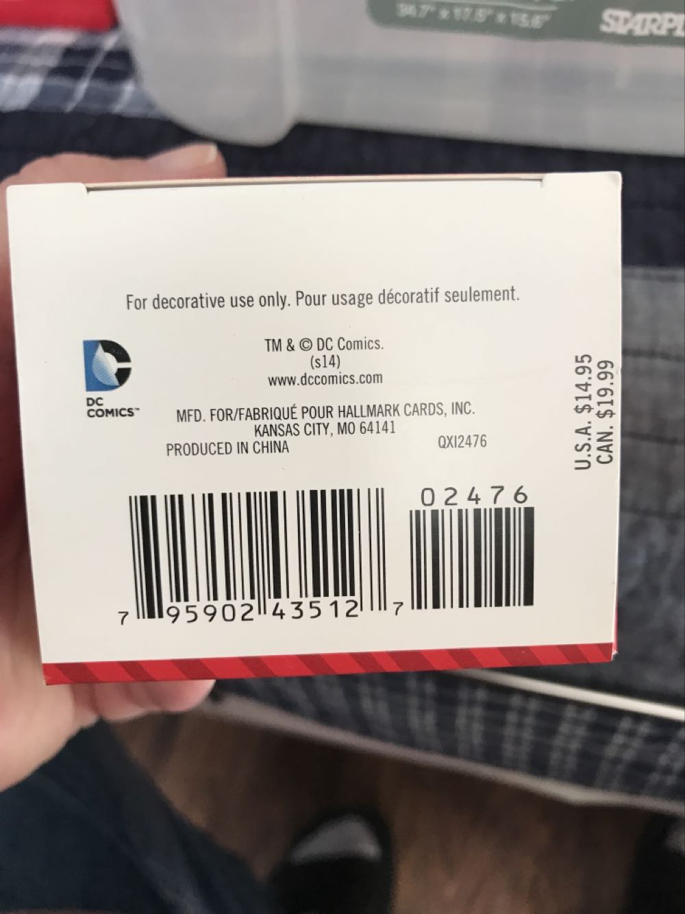 Defender Of Mankind - Superman (DC Superheroes) ornament collectible [Barcode 795902435127] - Main Image 3