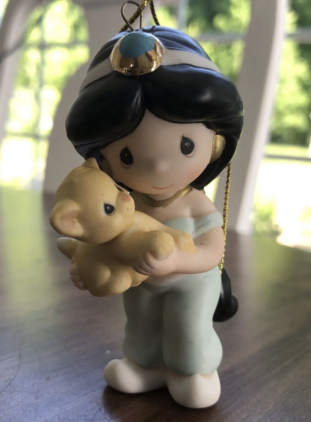 DPM 2014 Jasmine And Rajah - Precious Moments (Disney Precious Moments) ornament collectible [Barcode 795902445195] - Main Image 3