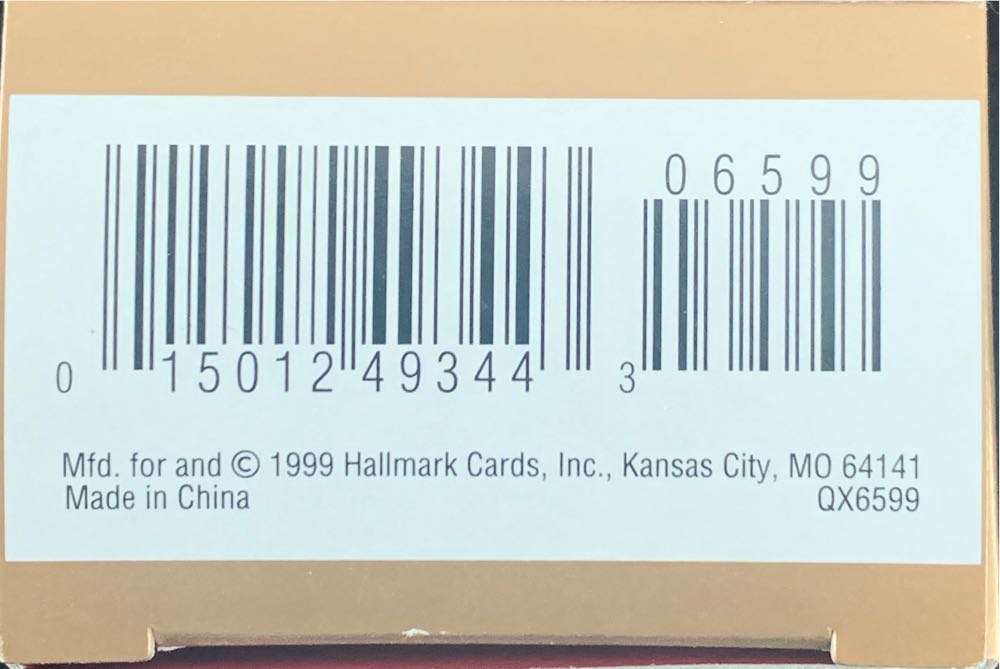 Sprinkling Stars - Bunny Rabbit (Hallmark Keepsake Ornament) ornament collectible [Barcode 015012493443] - Main Image 3