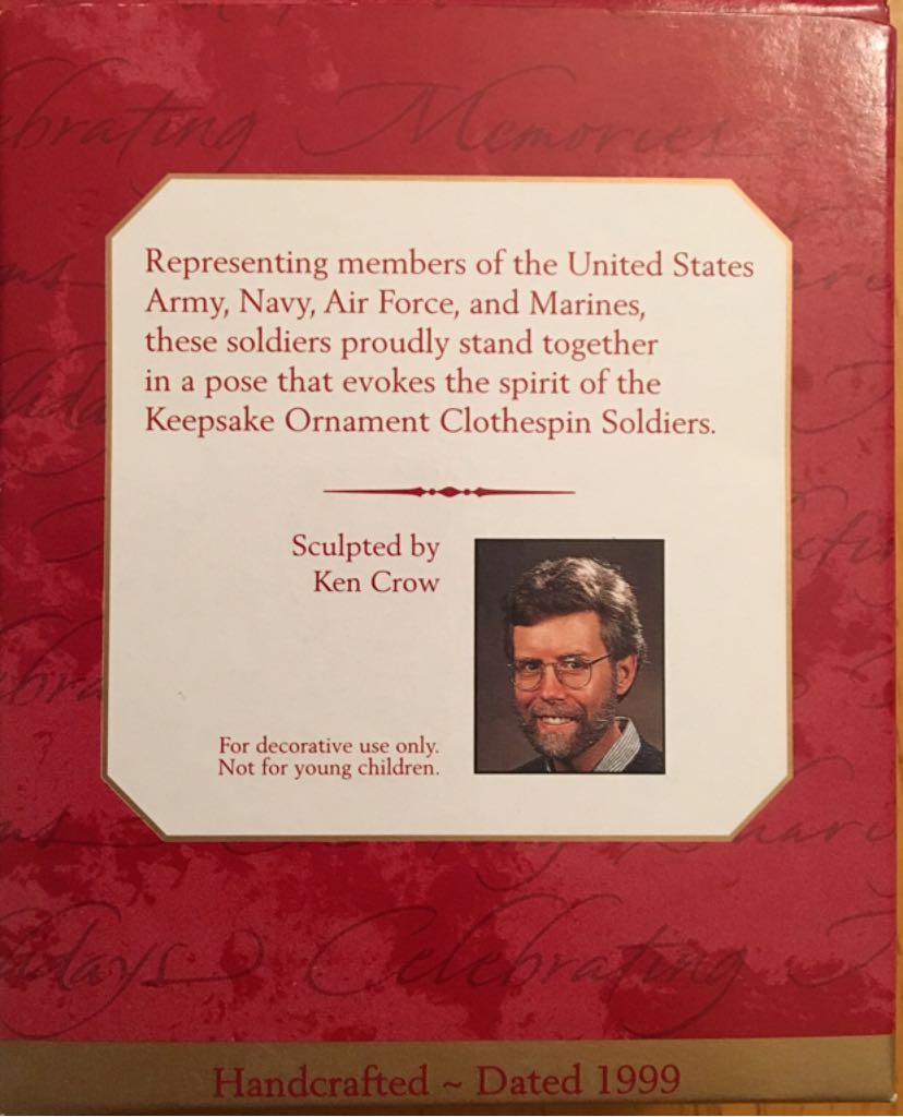 Military on Parade  (Military) ornament collectible [Barcode 015012493481] - Main Image 2