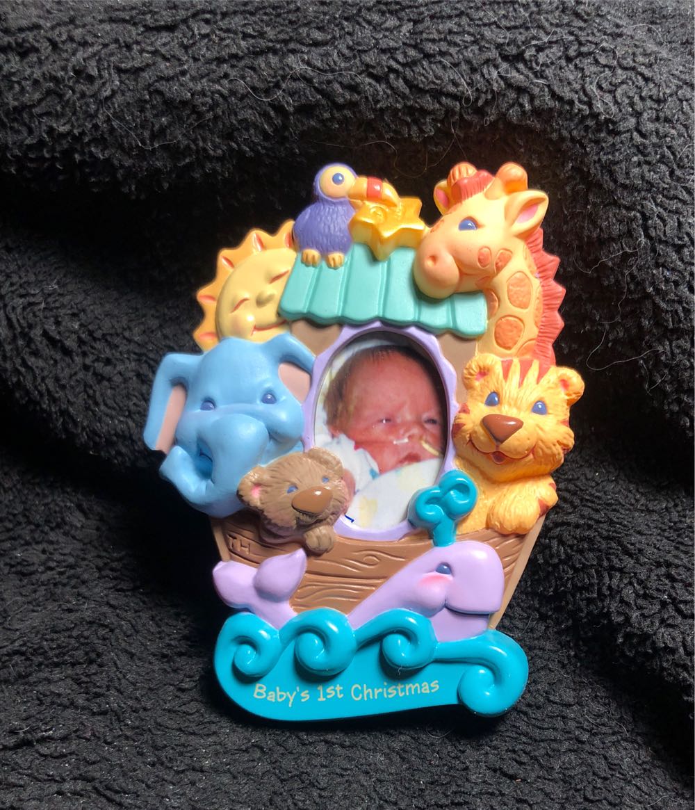 Baby’s First Christmas - Photo  (Photo Holder) ornament collectible [Barcode 015012493511] - Main Image 3