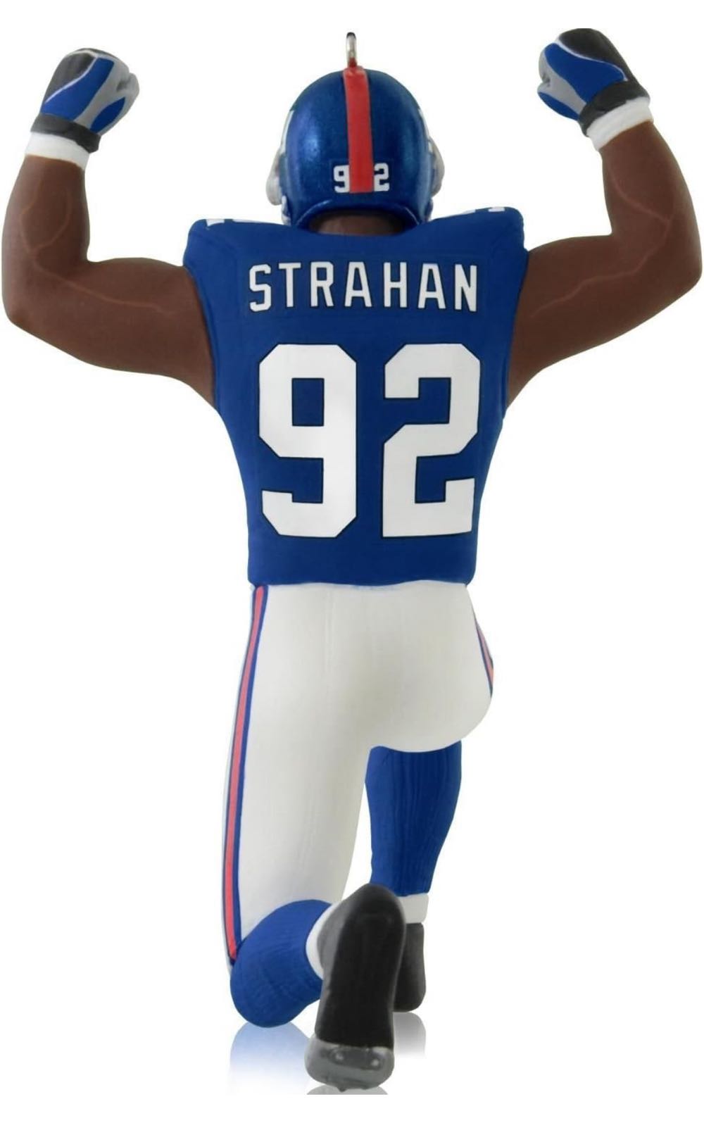 #20b ”Stomp You Out” Michael Strahan - Football Legends (Sports) ornament collectible [Barcode 795902459352] - Main Image 2