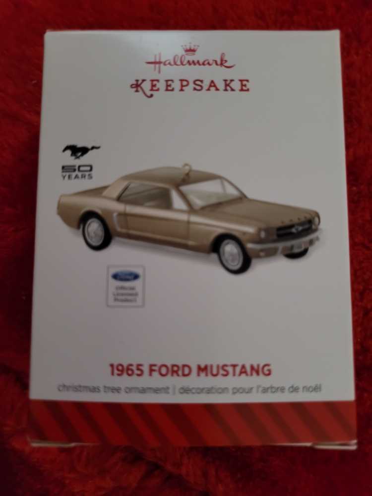 1965 Ford Mustang - Classic American Cars (1965 Ford Mustang) ornament collectible [Barcode 795902459444] - Main Image 2