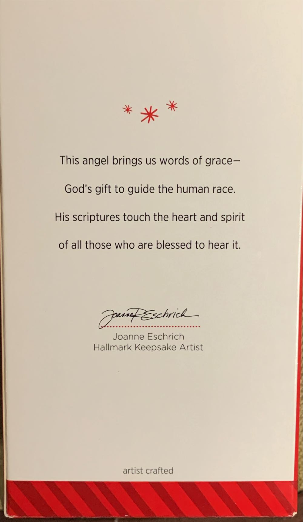 Angel of Enlightenment  (Angels) ornament collectible [Barcode 795902459628] - Main Image 2